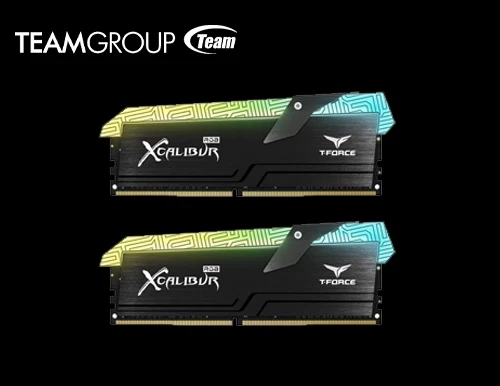 T-FORCE Xcalibur RGB DDR4 -3600 (PC4 - 28800)Black  (16GB x 2)